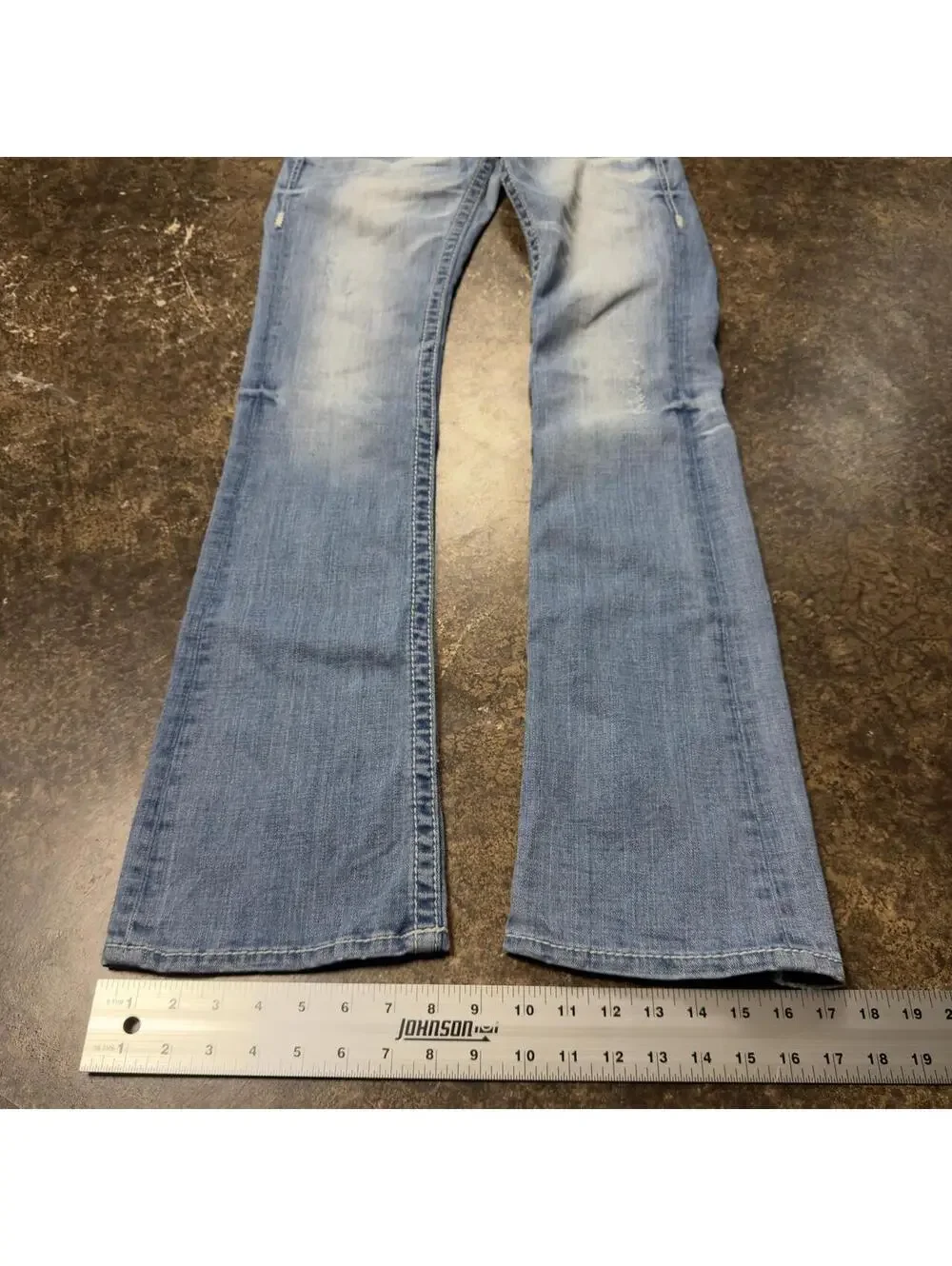 Y2K Big Star Liv Boot Jeans Womens 26L Low Rise Bootcut Flare Denim